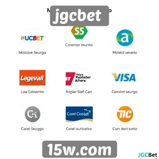 Métodos de pagamento oferecidos pelo jgcbet